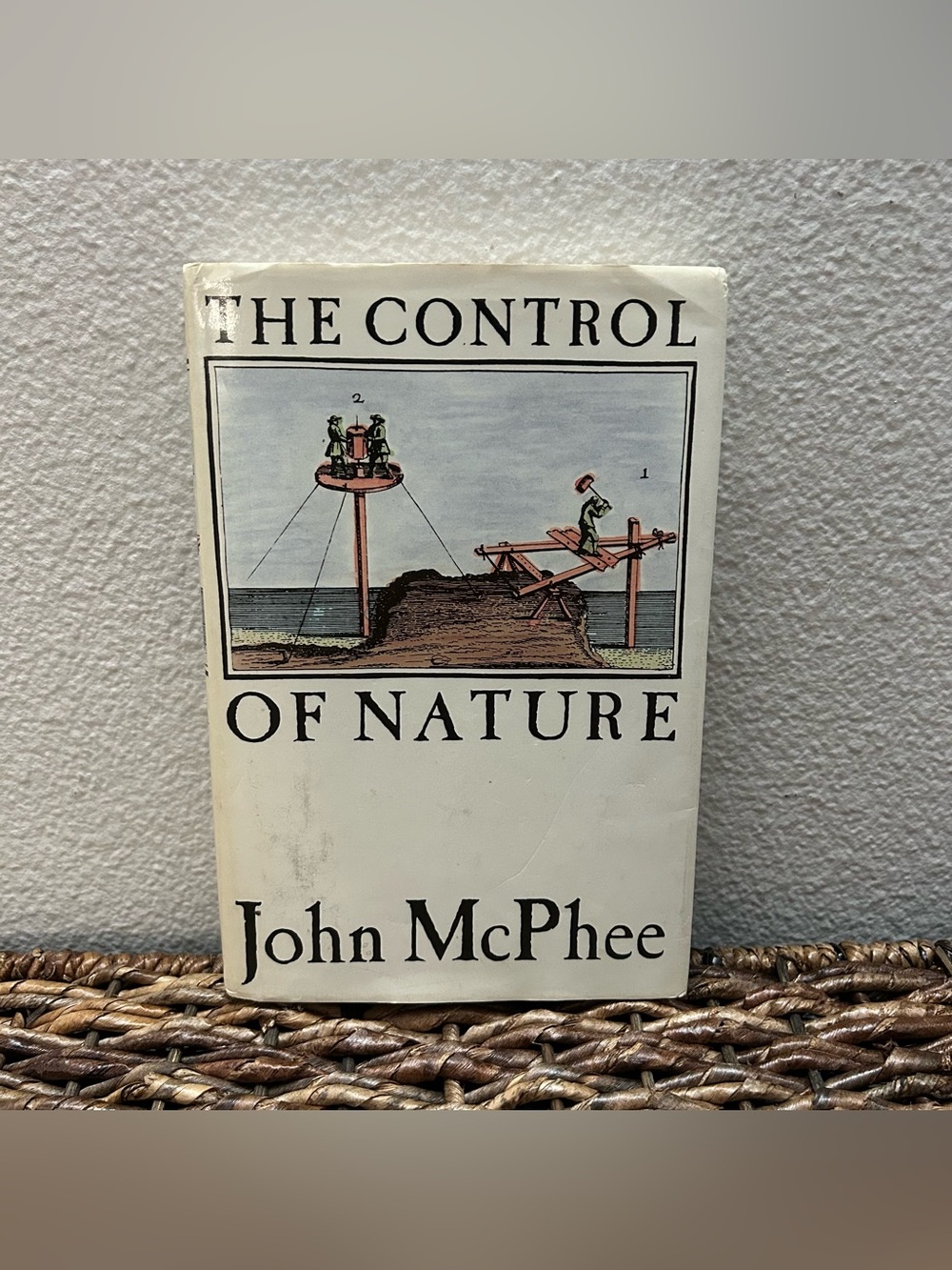Vintage The Control of Nature 1989 By: John McPhee 1st edition Hardcover